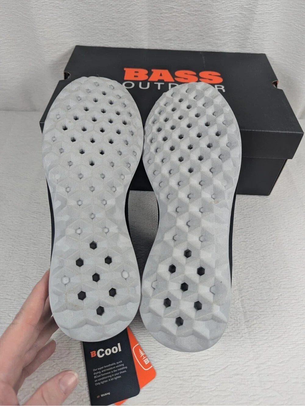 Bass Outdoor - Pull On Shoes / Sneakers - Ensign Blue - Size: 6.5 - NO BOX